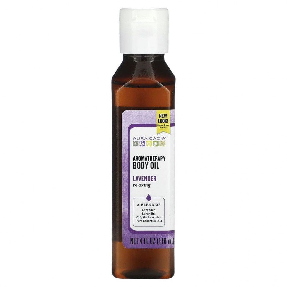 ���� ������ (Iherb) Aura Cacia, ����� ��� ���� � �������� ������������, ������������� �������, 4 ������ ����� (118 ��), ������ �� 1340 ���