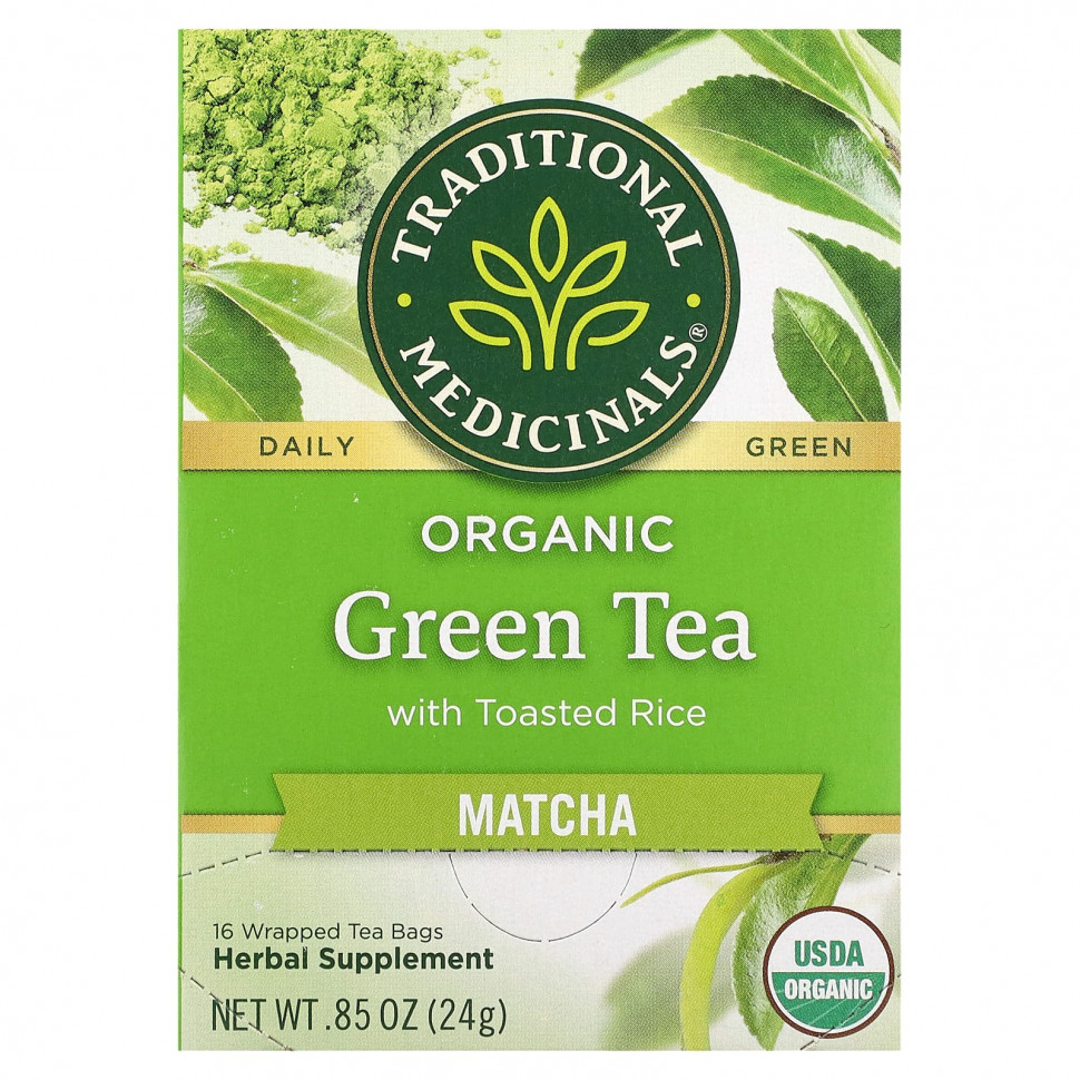���� ������ (Iherb) Traditional Medicinals, ������������ ������� ��� � ���������� �����, �����, 16 ������ ��������� � ��������, �� 1,5 � (0,5 �����), ������ �� 1130 ���