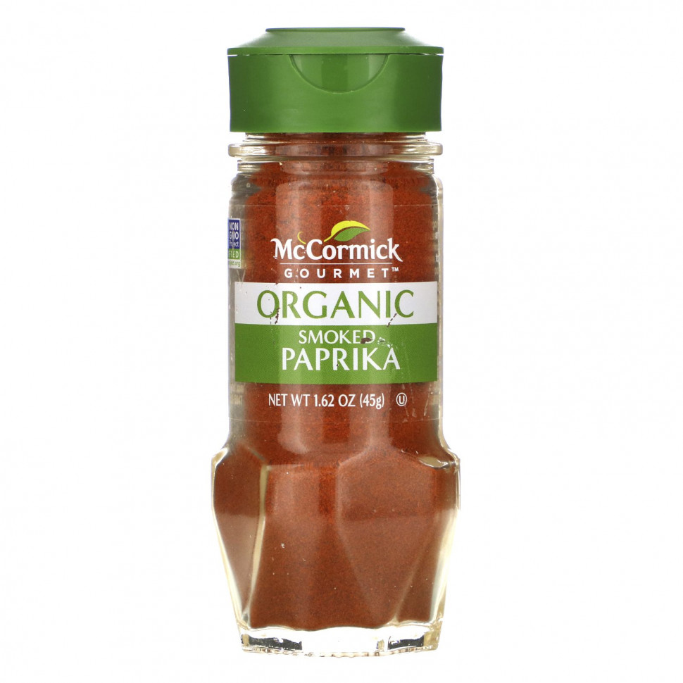 ���� ������ (Iherb) McCormick Gourmet, Organic, Smoked Paprika, 1.62 oz (45 g), ������ �� 1570 ���
