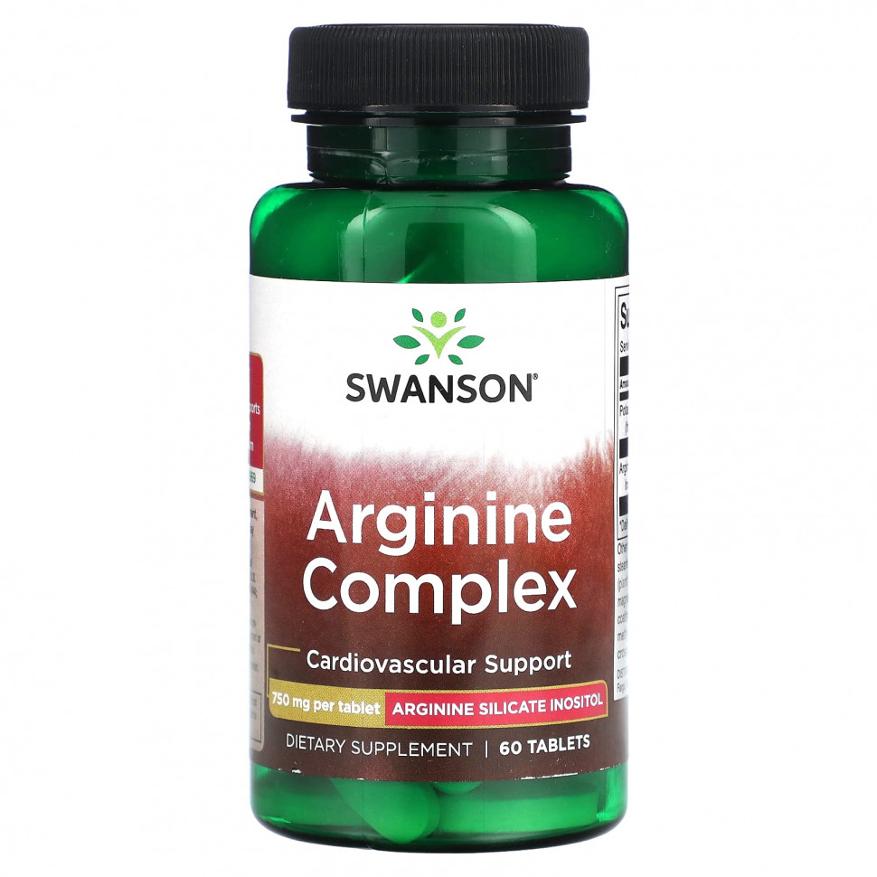 ���� ������ (Iherb) Swanson, �������� ��������, 750 ��, 60 ��������, ������ �� 4720 ���