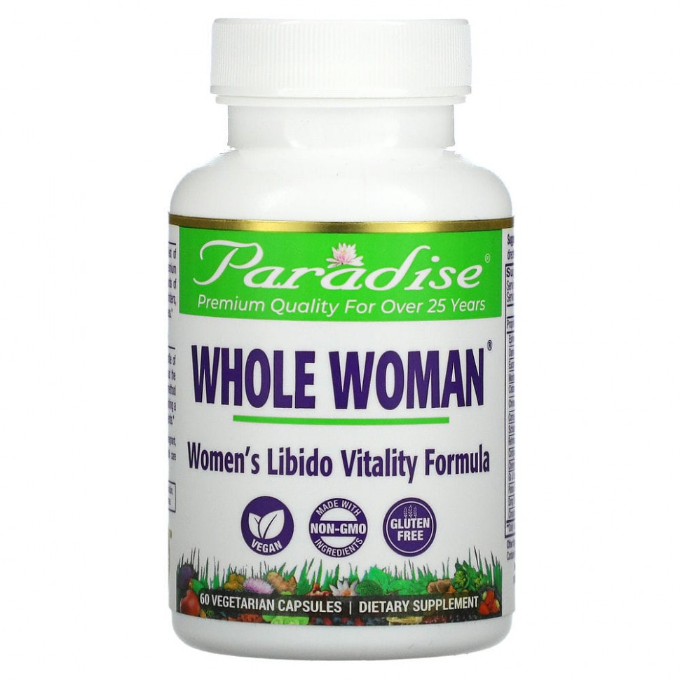 ���� ������ (Iherb) Paradise Herbs, Whole Woman, ������� ��� ��������� ��������� ���� �������� ������, 60 �������������� ������, ������ �� 2450 ���