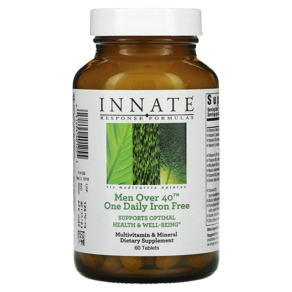 ���� ������ (Iherb) Innate Response Formulas, �������� ��������� � �������������� ��� ������ ������ 40 ���, ��� ������ ���� ��� � ����, ��� ������, 60 ��������, ������ �� 6990 ���