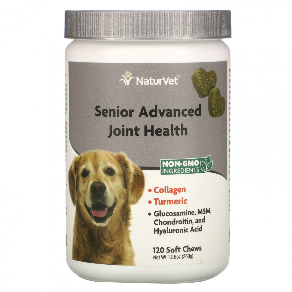 ���� ������ (Iherb) NaturVet, Senior Advanced Joint Health, 120 ������ ����������� ��������, 12,6 ����� (360 �), ������ �� 5110 ���