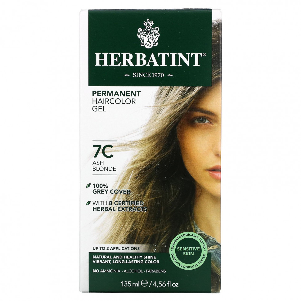 ���� ������ (Iherb) Herbatint, 7C, ������� ����-������ ��� �����, ������ ��������� �������, 135 �� (4,56 ����. �����), ������ �� 3340 ���
