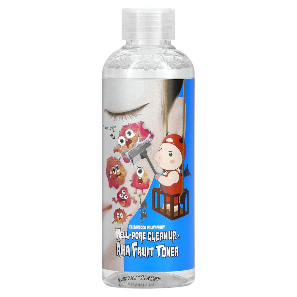 ���� ������ (Iherb) Elizavecca, Hell-Pore Clean Up, ��������� ����� � ���, 200 ��, ������ �� 2110 ���