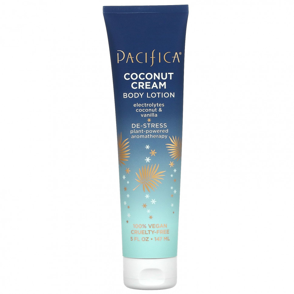 ���� ������ (Iherb) Pacifica, Coconut Cream, ������ ��� ����, � ������� � �������, 147 �� (5 ����. �����), ������ �� 1980 ���