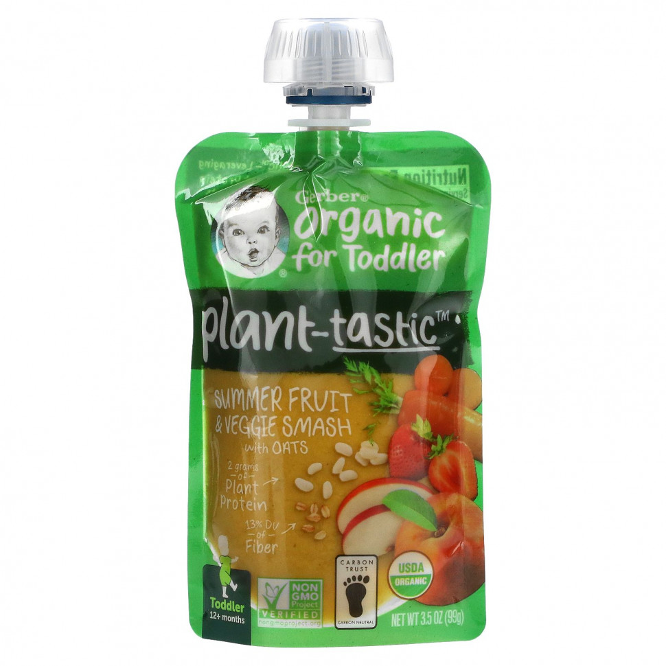 ���� ������ (Iherb) Gerber, ������������ ����, ������������ ������� ��� �������, ������ ������ � ����� � �����, �� 12 �������, 99 � (3,5 �����), ������ �� 620 ���