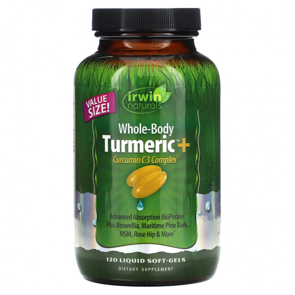 ���� ������ (Iherb) Irwin Naturals, ������� ��� ����� ���� + �������� ��������� C3, 120 ������ ��������, ������ �� 6730 ���