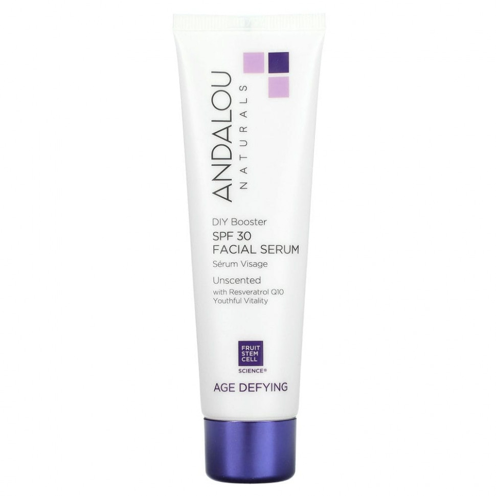 ���� ������ (Iherb) Andalou Naturals, ��������� ��� ����, SPF 30, ��������������, ��� ������, 38 �� (2 ����. �����), ������ �� 3630 ���