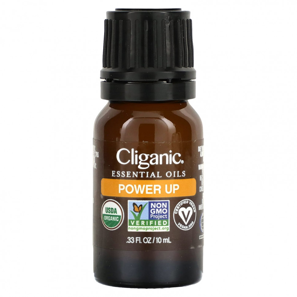 ���� ������ (Iherb) Cliganic, ����� ������� �����, Power Up, 10 �� (0,33 ����. �����), ������ �� 2000 ���