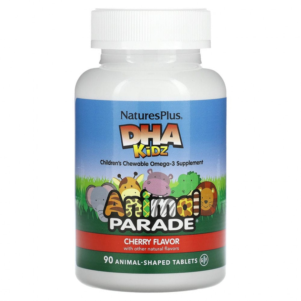 ���� ������ (Iherb) NaturesPlus, Source of Life, Animal Parade, ��� ��� �����, ������� ����������� ��������, ����������� �������� ����, 90 �������� � ����� ��������, ������ �� 3060 ���