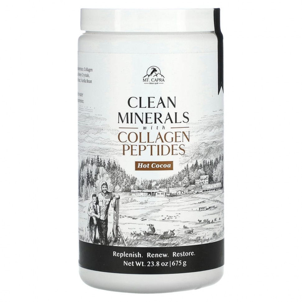 ���� ������ (Iherb) Mt. Capra, Clean Minerals � ��������� ���������, ������� �����, 675 � (23,8 �����), ������ �� 6320 ���