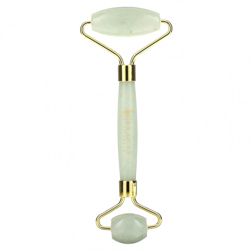���� ������ (Iherb) Beauty By Earth, Jade Roller, 1 Count, ������ �� 3010 ���