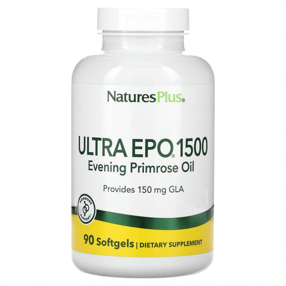 ���� ������ (Iherb) NaturesPlus, Ultra EPO 1500, ����� ������� ��������, 90 ������ ��������, ������ �� 6070 ���