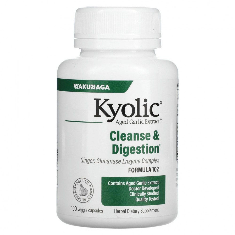 ���� ������ (Iherb) Kyolic, �������� ������������ �������, ������� 102 ��� �������� ���������� ������ � ��������� �����������, 100 ������������ ������, ������ �� 2560 ���