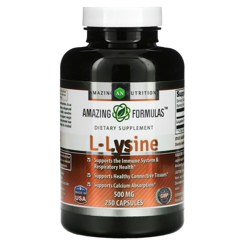   (Iherb) Amazing Nutrition, L-, 500 , 250 ,   2870 