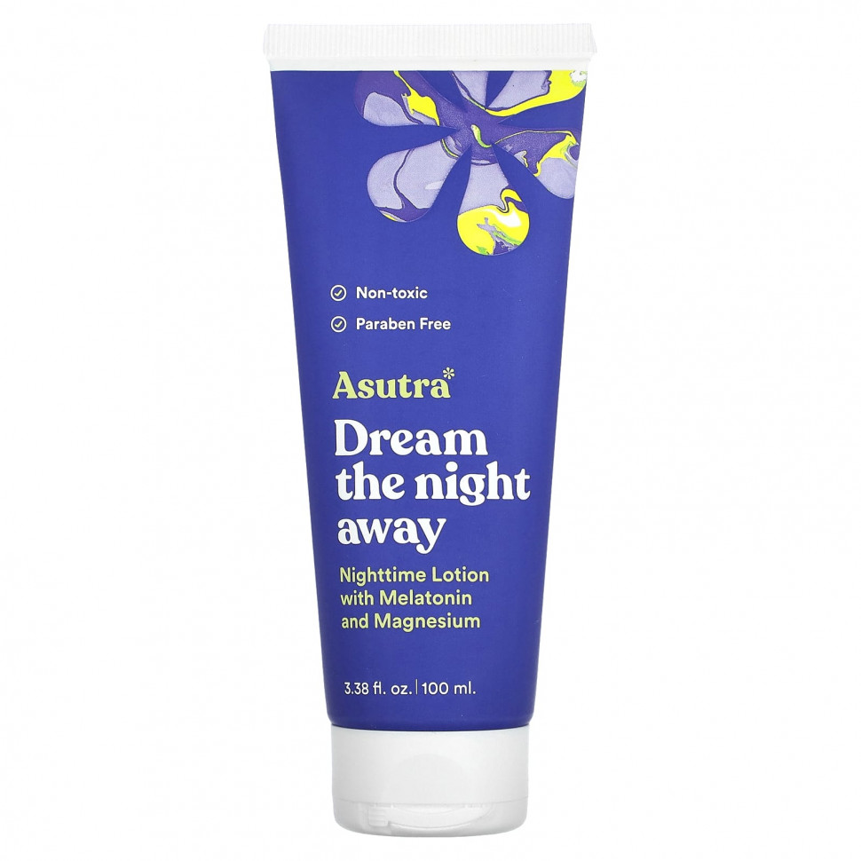 ���� ������ (Iherb) Asutra, Dream the Night Away, ������ ������ � ����������� � �������, 100 �� (3,38 ����. �����), ������ �� 3410 ���