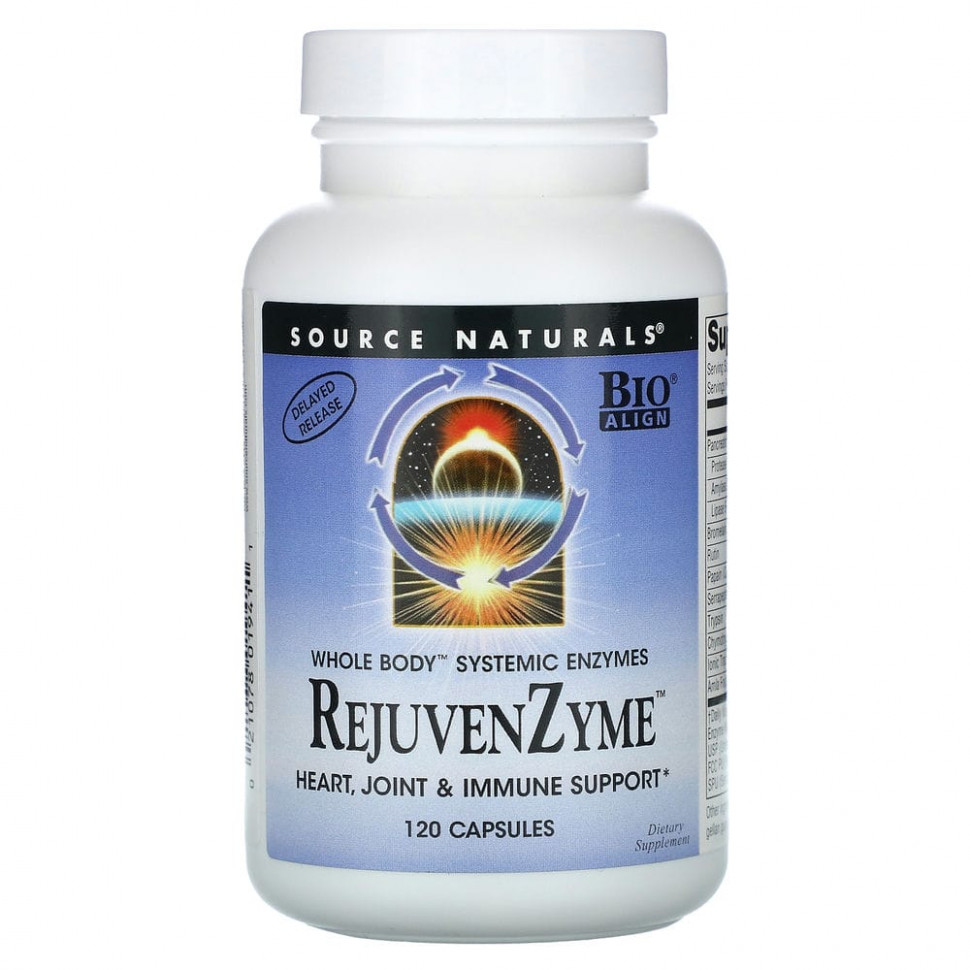   (Iherb) Source Naturals, RejuvenZyme, 120 ,   6030 