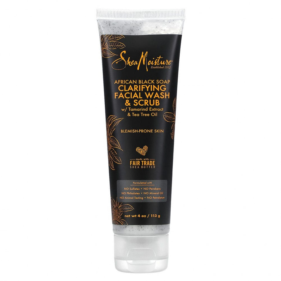 ���� ������ (Iherb) SheaMoisture, ����������� ������ ����, �������� ��� �������� � ����� ��� ����, 113 � (4 �����), ������ �� 1980 ���