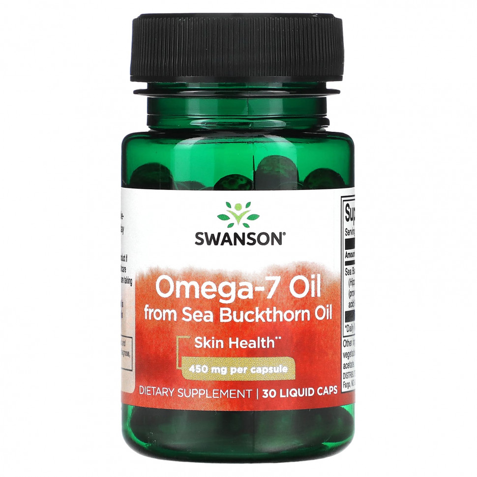 ���� ������ (Iherb) Swanson, �����-7 ����� �� ������������ �����, 450 ��, 30 ������, ������ �� 1690 ���