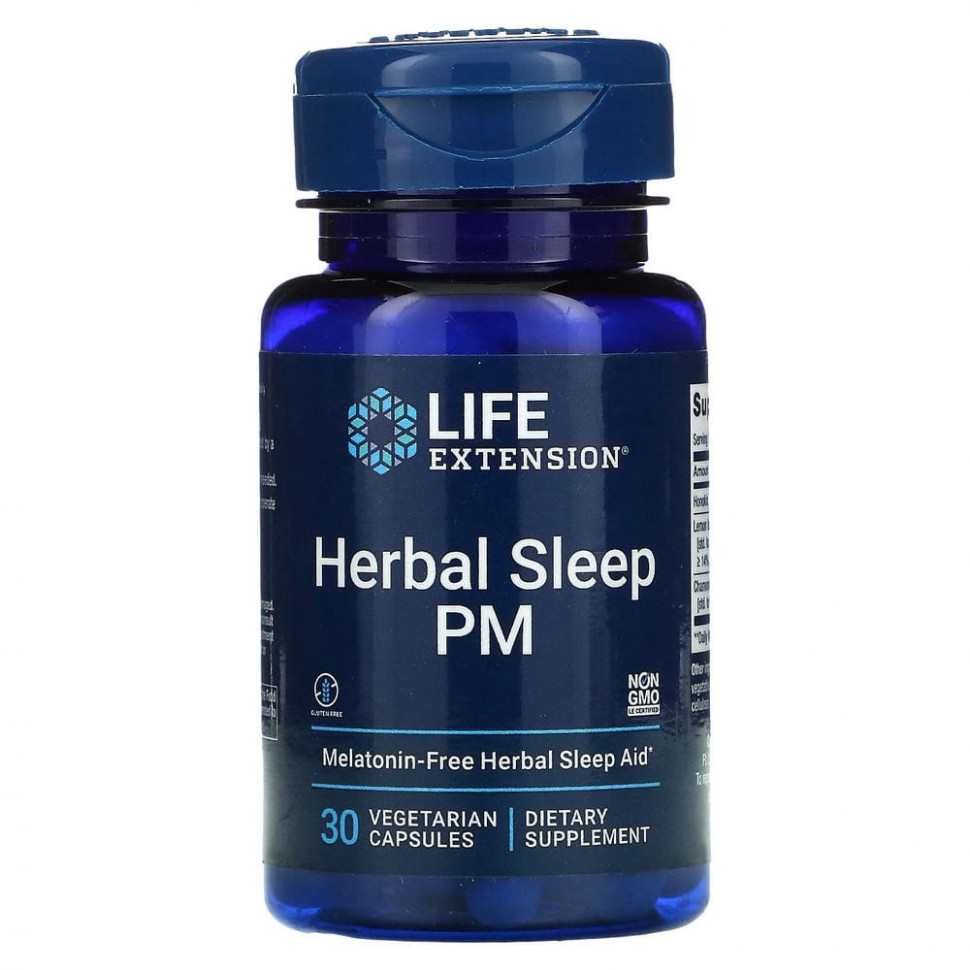���� ������ (Iherb) Life Extension, Herbal Sleep PM, 30 �������������� ������, ������ �� 2700 ���