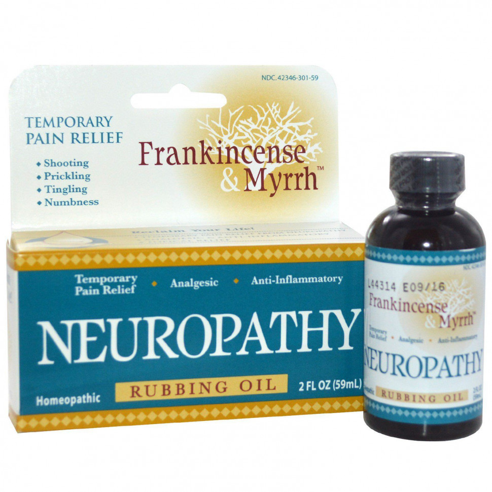 ���� ������ (Iherb) Frankincense & Myrrh, Frankincense & Myrrh, Neuropathy, ������������� �������� ��� ����������, ����� ��� ����������, 59 �� (2 ����. �����), ������ �� 5060 ���