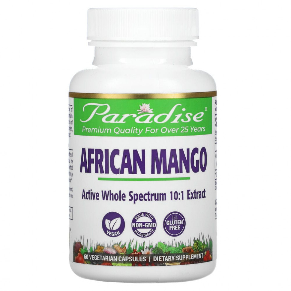 ���� ������ (Iherb) Paradise Herbs, ����������� �����, 60 �������������� ������, ������ �� 1970 ���