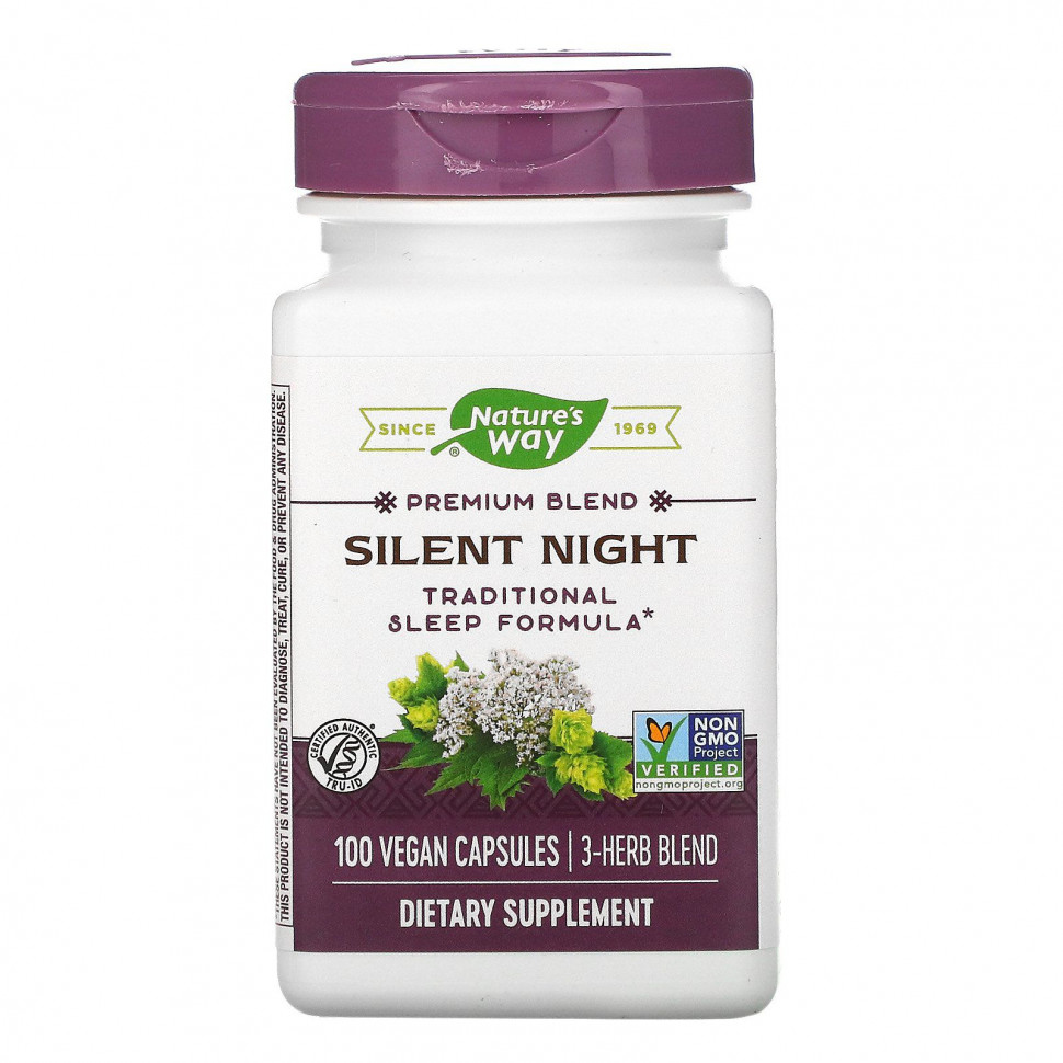   (Iherb) Nature's Way, Silent Night, 100  ,   2070 