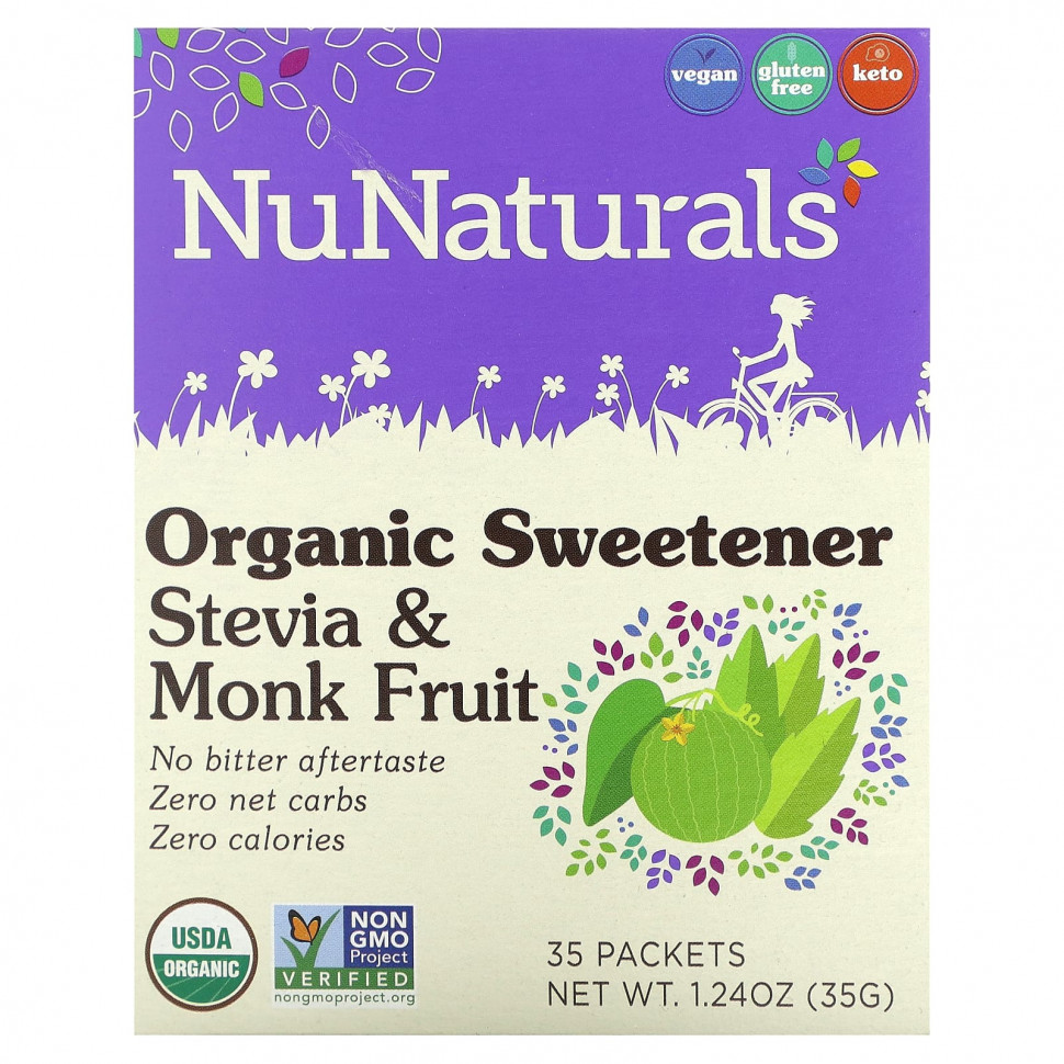 ���� ������ (Iherb) NuNaturals, ������������ �������������, ������ � �����, 35 ���������, ������ �� 1300 ���