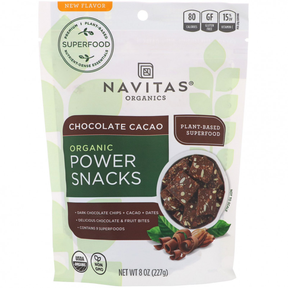   (Iherb) Navitas Organics, Power Snacks,  , 8  (227 ),   2090 