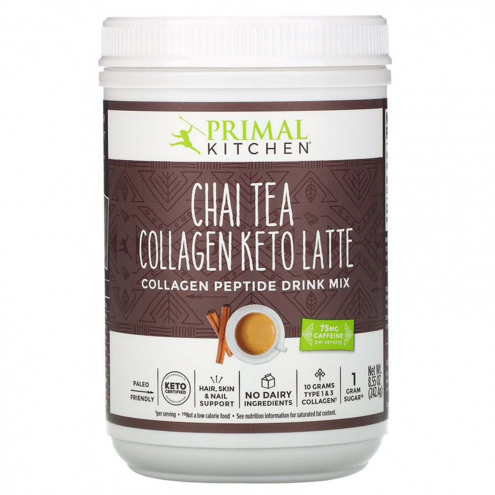 ���� ������ (Iherb) Primal Kitchen, Collagen Keto Latte, ��� � ����, 8,55 ����� (242,4 �), ������ �� 6300 ���