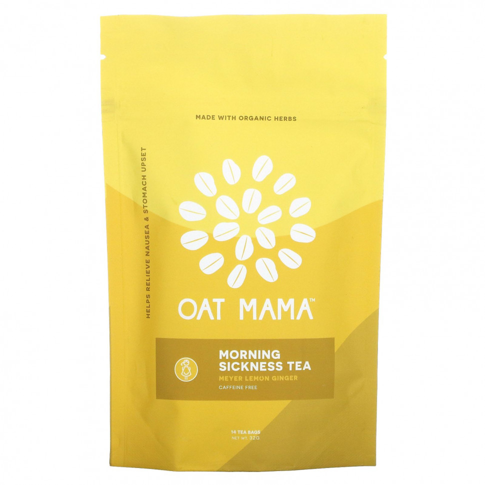 ���� ������ (Iherb) Oat Mama, Morning Sickness Tea, �������� ������ ������, ��� �������, 14 ������ ���������, 32 �, ������ �� 4570 ���