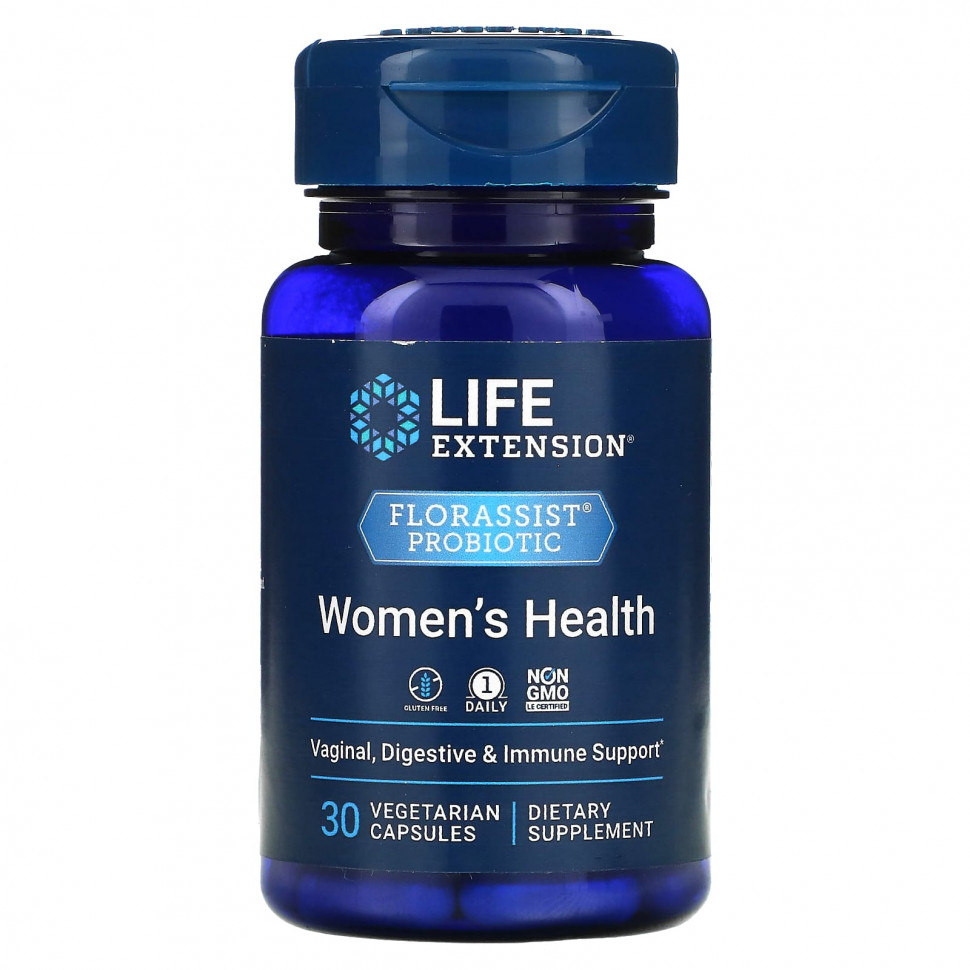   (Iherb) Life Extension, FLORASSIST, ,   , 30  ,   3580 