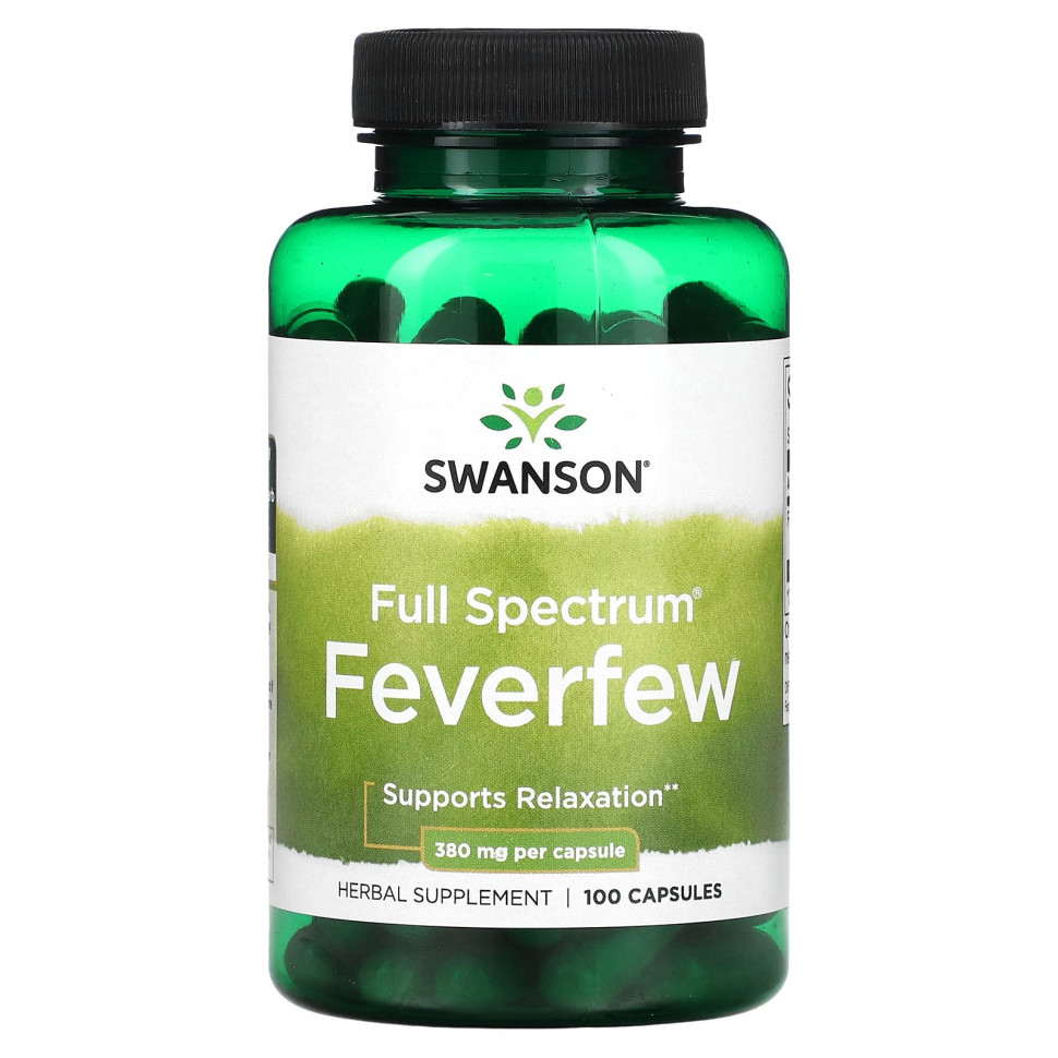 ���� ������ (Iherb) Swanson, �������� ������� �������, 380 ��, 100 ������, ������ �� 1130 ���