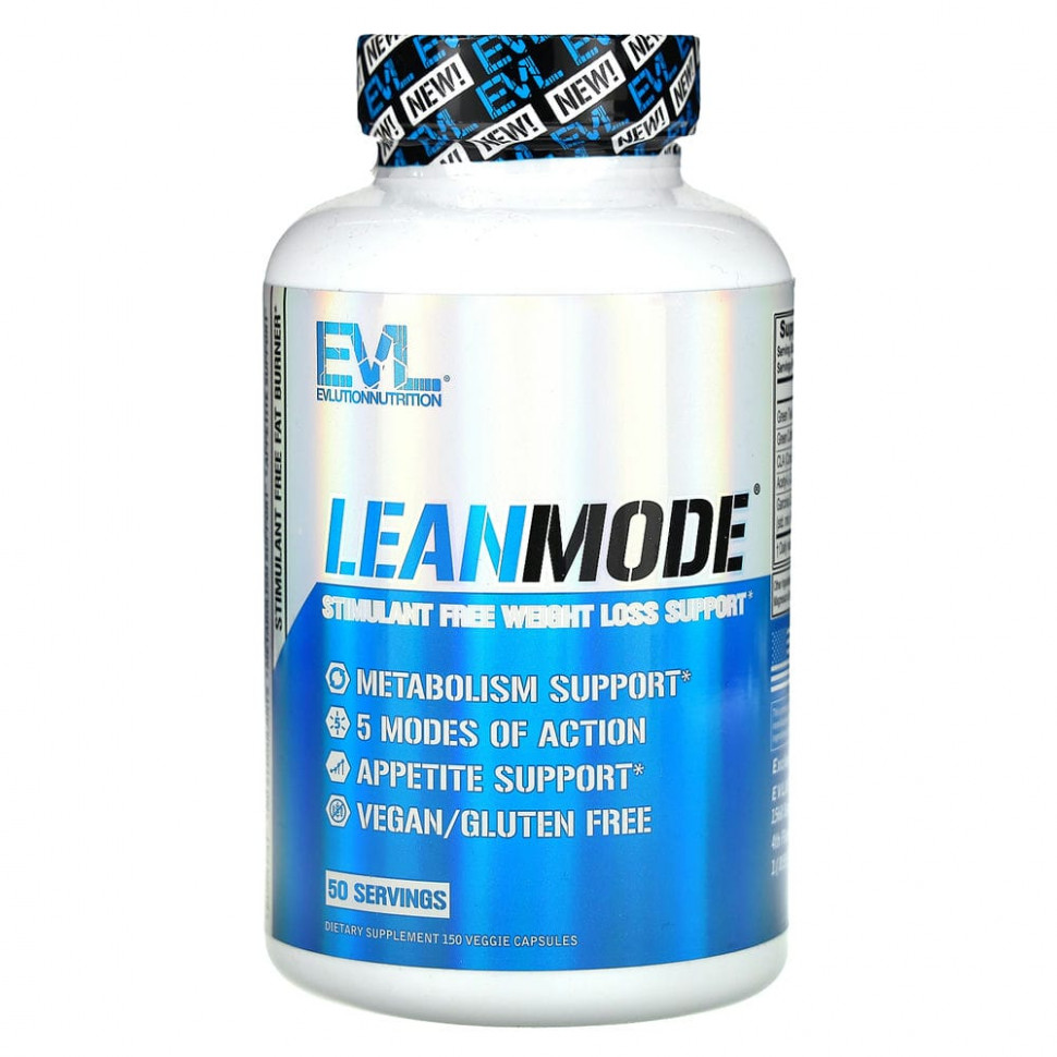 ���� ������ (Iherb) EVLution Nutrition, LeanMode, 150 ������������ ������, ������ �� 4830 ���