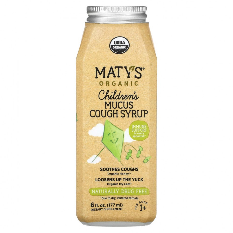 ���� ������ (Iherb) Maty's, ������������ ������� ����� �� �����, ��� ����� �� 1 ����, 177 �� (6 ����. �����), ������ �� 2910 ���