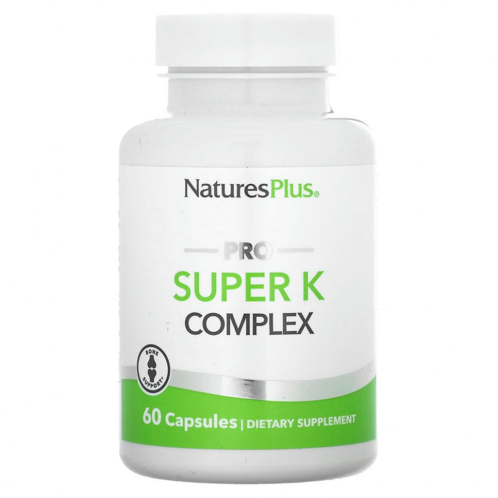 ���� ������ (Iherb) NaturesPlus, Pro Super K Complex, 60 ������, ������ �� 3190 ���