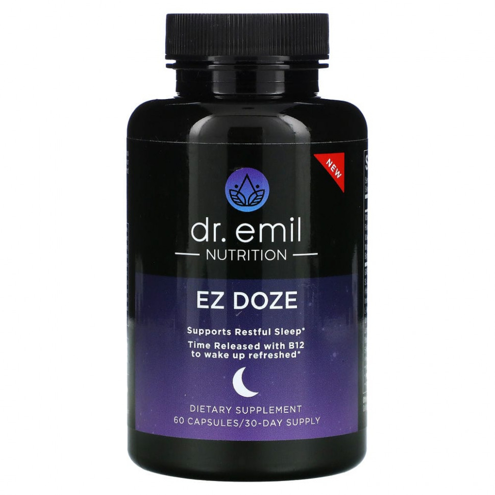���� ������ (Iherb) Dr Emil Nutrition, EZ DOZE`` 60 ������, ������ �� 4530 ���
