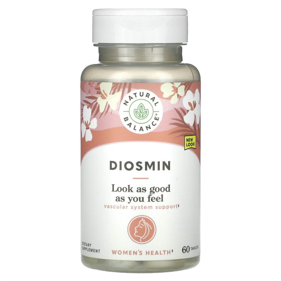 ���� ������ (Iherb) Natural Balance, �������, ��������� �������� ���, 60 ��������, ������ �� 4110 ���