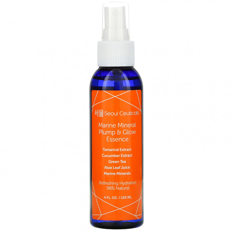 ���� ������ (Iherb) SeoulCeuticals, Marine Mineral Pump & Glow Essence, 120 �� (4 ����. �����), ������ �� 3660 ���