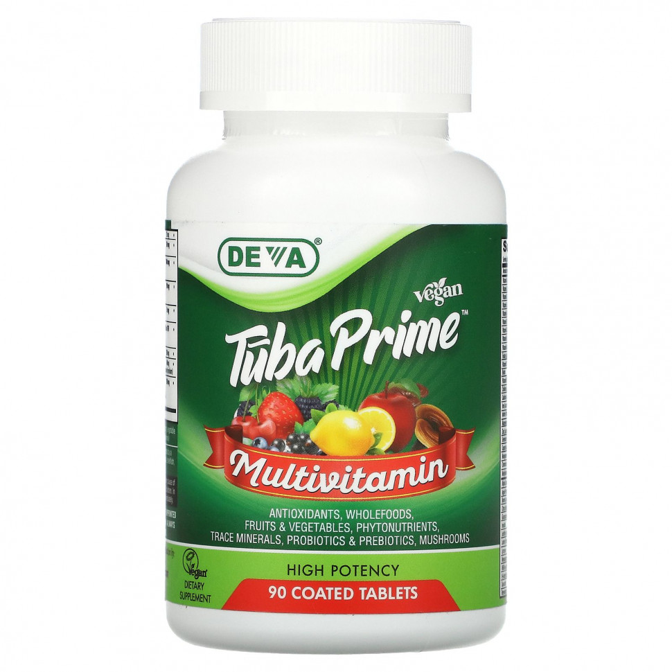 ���� ������ (Iherb) Deva, Tuba Prime, ��������� ���������������� ��������, ������� �������������, 90 ��������, �������� ���������, ������ �� 3550 ���