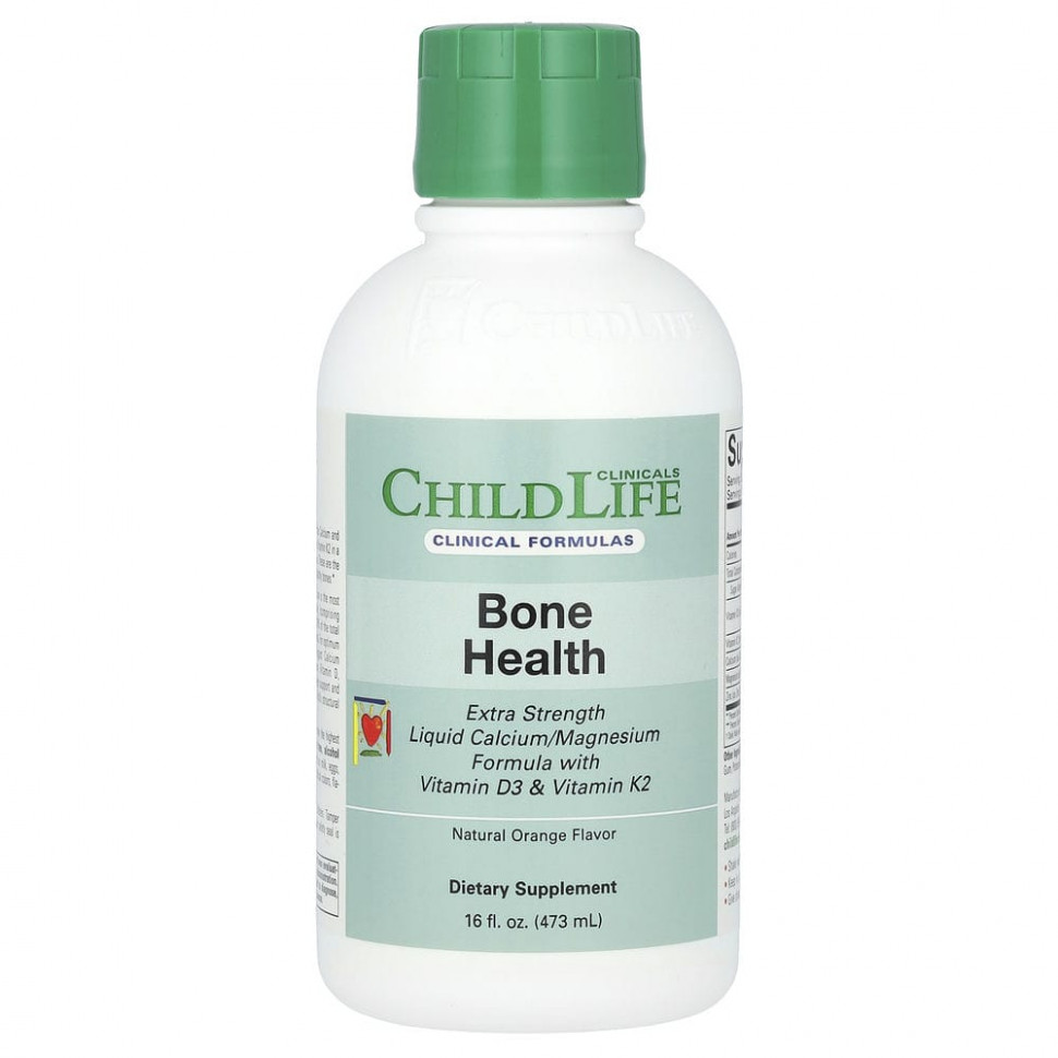 ���� ������ (Iherb) Childlife Clinicals, �������� ������, ������ ���������-��������� ������ � ���������� D3 � K2 � ����������� ����������, 473 �� (16 ����. �����), ������ �� 5980 ���