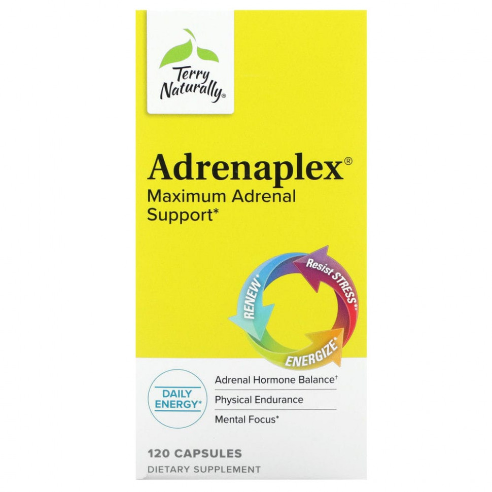 ���� ������ (Iherb) Terry Naturally, Adrenaplex, ������������ ��������� �������������, 120 ������, ������ �� 6130 ���