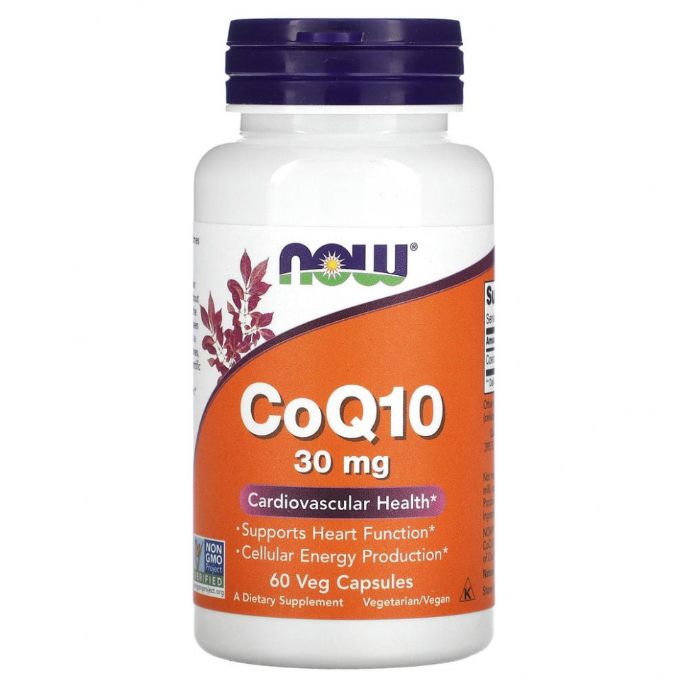   (Iherb) NOW Foods,  Q10, 30 , 60  ,   1200 