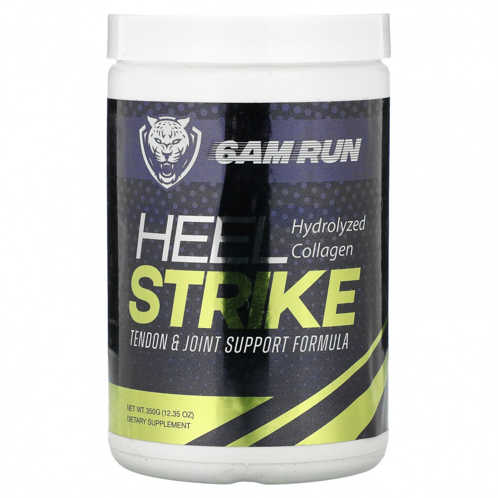 ���� ������ (Iherb) 6AM Run, Heel Strike, ��������������� ��������, 350 � (12,35 �����), ������ �� 5070 ���