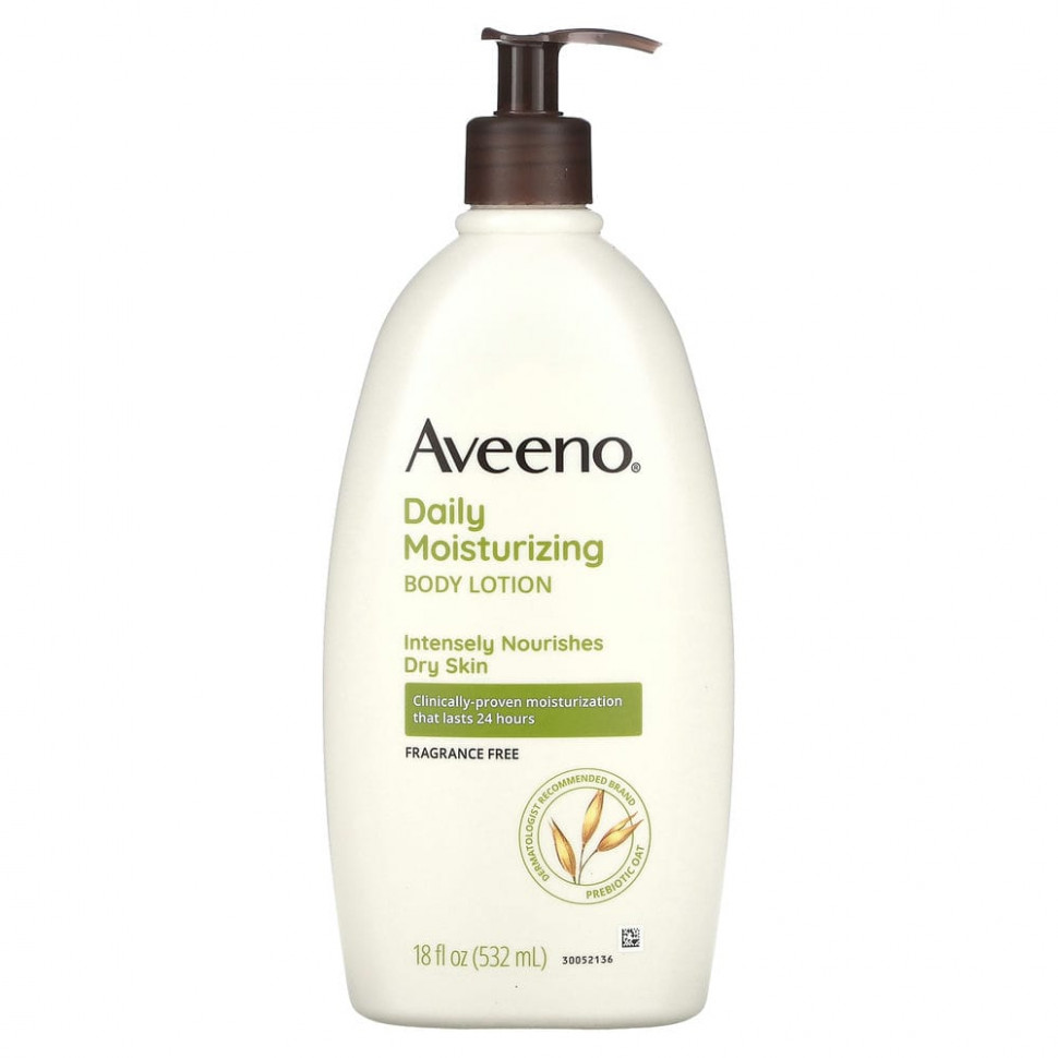 ���� ������ (Iherb) Aveeno, ����������� ������ ��� ����������� ����������, ��� �������, 532 �� (18 ����. �����), ������ �� 3430 ���