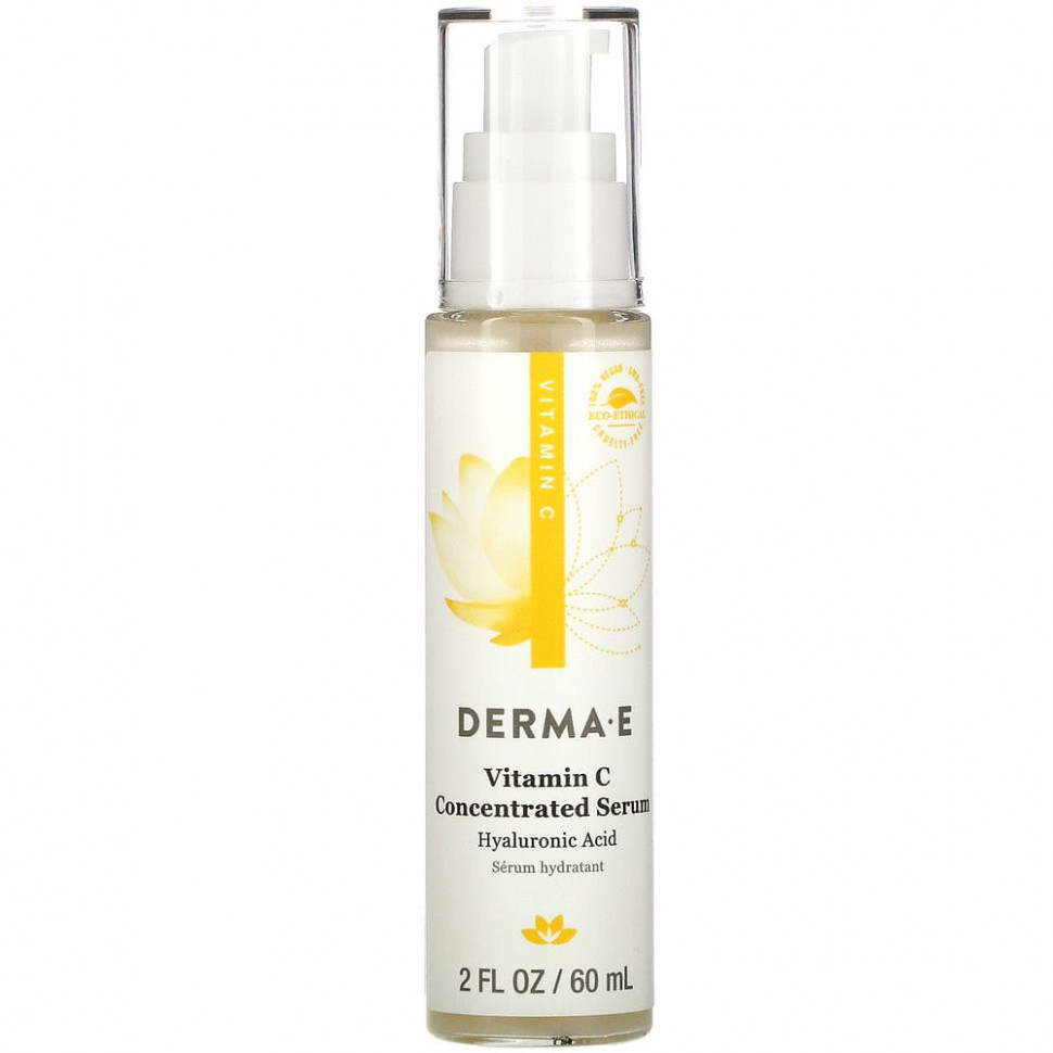 ���� ������ (Iherb) Derma E, ����������������� ��������� � ��������� C, � ������������ ��������, 60 �� (2 ����. �����), ������ �� 4570 ���