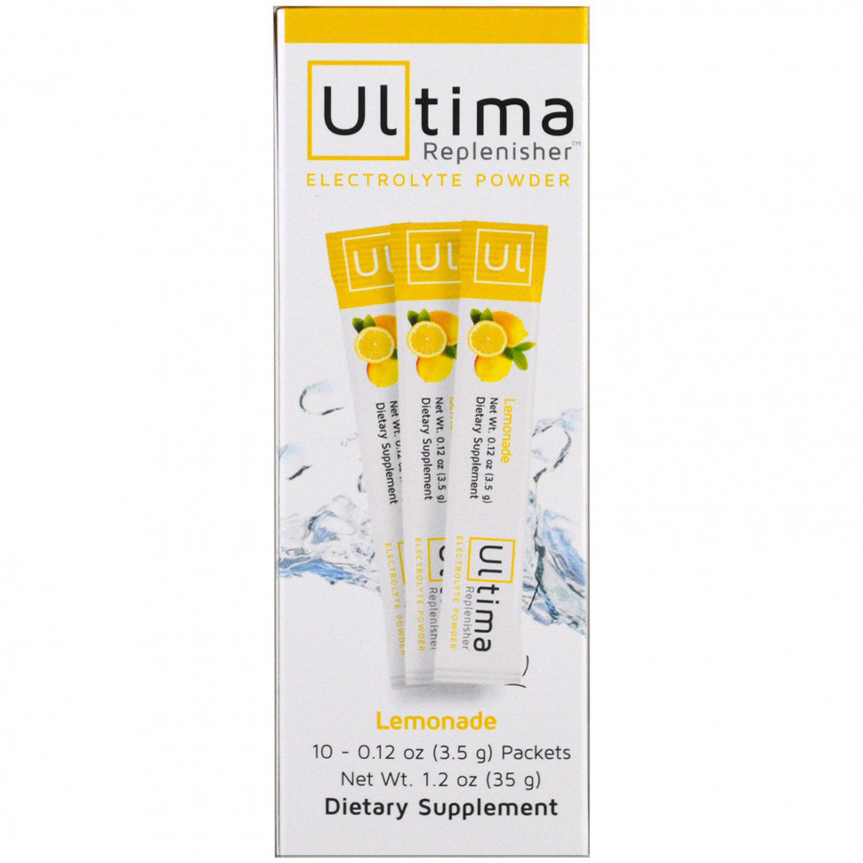 ���� ������ (Iherb) Ultima Replenisher, ���������� � �������, �������, 10 �������, 0,12 ����� (3,5 �) ������, ������ �� 1820 ���