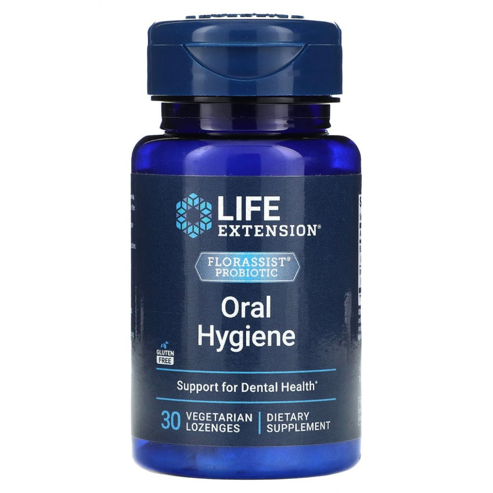 ���� ������ (Iherb) Life Extension, FLORASSIST, ��� ������� ������� ���, 30 �������������� ��������, ������ �� 2470 ���