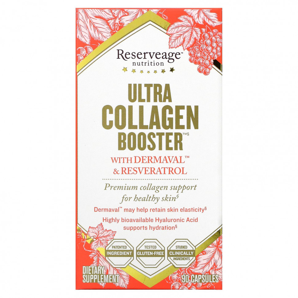 ���� ������ (Iherb) ReserveAge Nutrition, Ultra Collagen Booster, 90 ������, ������ �� 9870 ���